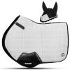 Gallop Shop Air Pro Close Contact Mesh Saddle Cloth/Numnah Saddle Pad/Saddle Pad Set (Cob/Pony, White) view 1