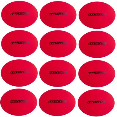 TronX Street Hockey Balls - 12 Pack - No Bounce Pink Cold Weather Outdoor Official Street Roller Hockey Balls