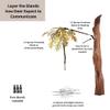 BuckStik BuckBranch Tree/Post Mounted Deer Licking Branch Mock Scrape System | Includes Pure Gland Scents | Licking Branch | Alternative to Baiting | Deer Attractant | Bow Hunting | Buck Stick view 2