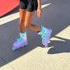 Rollr GRL Ocean Shore Inline Skates Grapemallow Size M09/W10 view 2