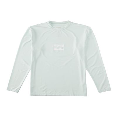 Billabong Men's Standard Classic Long Sleeve Loose Fit Rashguard, Seaglass Wave, Small