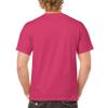 Beware of Pit Bull T-Shirt Dean Russo Art Colorful Cute Dog Men's Tee Hot Pink XX-Large view 2