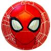 Marvel Spider-Man Soccer Ball, Mask and Webs Design Youth Kids Futbol, Multi, Size 5, Red Combo view 1