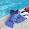 Gintenco Swim Fins, Swim Training Fins for Snorkeling Swimming Diving, Travel Size Flippers with BagFloating Fins for Adults Men Women Kids view 2