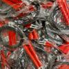 10 x Pack Adjustable Wire Speed Jump Ropes - CHOOSE YOUR COLOR (10ft Length) (10 x Red) view 1