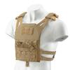 Lancer Tactical Light Weight Kid's Vest w/EVA Plates for Outdoor/Indoor Airsoft Paintball (Tan/Kid's Size) view 2