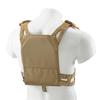 Lancer Tactical Light Weight Kid's Vest w/EVA Plates for Outdoor/Indoor Airsoft Paintball (Tan/Kid's Size) view 4