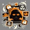 STAR WARS Boy's Dark Side Halloween Performance Tee - Charcoal Heather - Large view 2