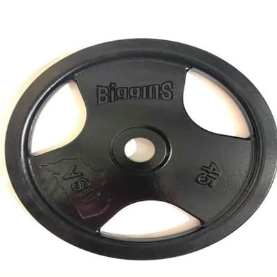 Biggins 2.0 Machined Cast Iron 45Lb Olympic Weight Plate Pair