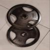 Biggins 2.0 Machined Cast Iron 45Lb Olympic Weight Plate Pair view 2