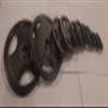 Biggins 2.0 Machined Cast Iron 45Lb Olympic Weight Plate Pair view 3