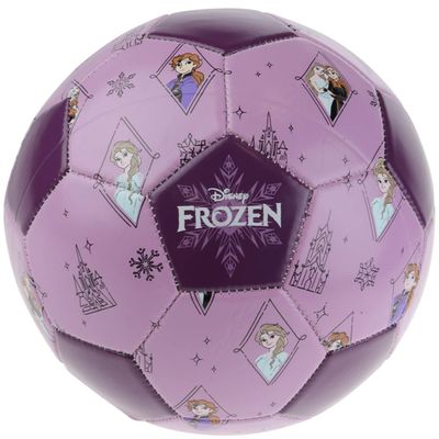 Disney Frozen Soccer Ball, Anna and Elsa Design Youth Kids Mini Soccer Ball, Purple, Size 3
