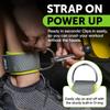 Gradient Fitness Ankle Straps (2 Pack) | Ankle Strap for Cable Machine, Ankle Bands for Working Out, Cable Ankle Strap, Cable Machine Attachment, Ankle Cable Attachments for Gym (Grey|Green) view 3