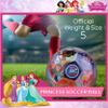 Disney Princess Soccer Ball, You Go Girl Youth Kids Futbol, Purple, Size 5 view 2