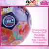 Disney Princess Soccer Ball, You Go Girl Youth Kids Futbol, Purple, Size 5 view 3