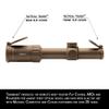 SAI Optics Model SAI 6 1x-6x 24mm Low Power Variable Optic LPVO Riflescope with Rapid Aiming Feature Reticle, 7.62 NATO BDC view 4