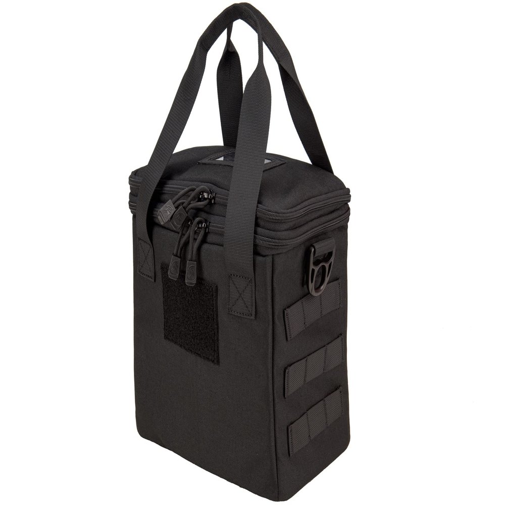 Lancer Tactical Nylon Pistol Range Bag (Color: Black)