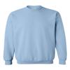 Gildan Fleece Crewneck Sweatshirt, Style G18000 Light Blue view 1