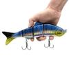SENYUBBY 10in Multi Jointed Swimbait Fishing Lures Bait,4 Segment Big Giant Sinking Fishing Bass Lures,Crankbaits Swimbaits with Treble Hook view 1