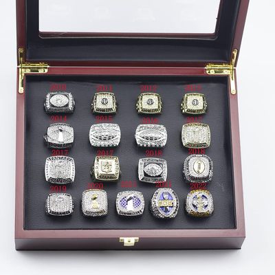 Kuseli 2010-2022 Fantasy Football Championship Ring MVP Trophy Prize for Fans Mens' Souvenir Gift (with Exquisite Box)