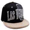 Las Vegas New Leader Premium Shadow Snake Swords Football Helmet Black Gray Era Strapback Hat Cap view 4
