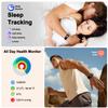 ENGERWALL Fitness Tracker with Step/Distance/Calories Counter, Activity Tracker with Heart Rate Monitor, Slim Style Watch IP68 Waterproof, Sleep Monitor Tracker, Pedometer Watch for Women Men Kids view 3
