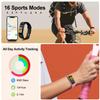 ENGERWALL Fitness Tracker with Step/Distance/Calories Counter, Activity Tracker with Heart Rate Monitor, Slim Style Watch IP68 Waterproof, Sleep Monitor Tracker, Pedometer Watch for Women Men Kids view 4