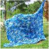 GGHBOY Camo Netting, Camouflage Net Blue Camouflage Net, Camouflage Net,Outdoor Protective Net Used for Camping, Hunting, Outdoor Activities, Party Decoration Shade (Size : 2 * 2m) view 4