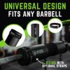 Gradient Fitness Hip Thrust Pad, Squat Pad, Barbell Pad for Hip Thrust, Squat Bar Pad for Olympic or Standard Bars for Barbell (Black) view 2