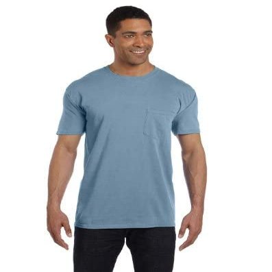 Comfort Colors Men's Adult Short Sleeve Pocket Tee, Style 6030