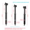 EXA Form 900i 30.9mm/31.6mm Internal Routing Dropper Post with Lever and Cable Kit MTB/Ebike Internal Bike Seatpost 100/120/150mm Travel -345/395/445mm Length view 2