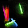 Trimming Shop 6 inch Glow Sticks Lanyard Premium Ultra Bright Glow in The Dark Rod for New Years Eve, Graduation Party, Camping (12 Mix Colours) view 3