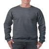 Gildan Fleece Crewneck Sweatshirt, Style G18000 Dark Heather view 1
