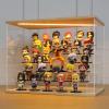 LANSCOERY LED Lighted Acrylic Display Case, 6 Tier Display Box for Collectibles and Action Figures, Clear Dustproof Organizer with Wooden Base  19.3x11.8x14.7inch view 1