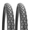 2 Pack Black Wall Cruiser Bike Tires and Tubes (Pair Black Wall Tires and Tubes) view 4