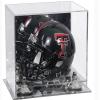 Better Display Cases Acrylic Mini - Miniature Football Helmet (not Full Size) Display Case with Mirror Case, Silver Risers and Mirror Base (V45/A003) view 1