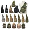 Outdoor Sports Hiking Sling Bag Shoulder Pack Camouflage Tactical Molle Combat Chest Bag - 3 Color Desert view 2