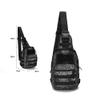 Outdoor Sports Hiking Sling Bag Shoulder Pack Camouflage Tactical Molle Combat Chest Bag - 3 Color Desert view 3