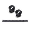 Monstrum Picatinny Rail Mount for Savage Axis | Pre 9/2021 | 0 MOA | Precision Picatinny Scope Rings | 1 inch Diameter/High Profile | Bundle view 1