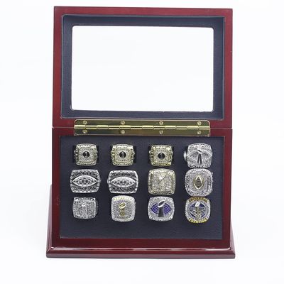 Kuseli 2011-2022 Fantasy Football Championship Ring MVP Trophy Prize for Fans Mens' Souvenir Gift (11,with Exquisite Box)