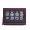 Kuseli 2011-2022 Fantasy Football Championship Ring MVP Trophy Prize for Fans Mens' Souvenir Gift (11,with Exquisite Box) view 2