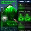 LANGY Hog Hunting Lights, Hog Light 16000LM Solar Green Light for Hunting Hogs Deers, Feeder Lights for Night Hunting Motion Activated with Remote,19" Metal Bracket is Included view 3