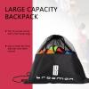 brooman Scrimmage Training Vest Kids Youth Adult Soccer Practice Jersey Athletic Pinnies (M,Red-1) view 4
