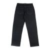 Mens Loose Fit Hip Hop Jeans Retro Relaxed Fit Skateboard Denim Pants Classic Vintage Plain Washed Baggy Jean (Black,30) view 2