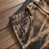 Men Distressed Straight Leg Jeans Vintage Skinny Slim Fit Denim Jeans Washed Retro Comfort Hip Hop Jean Pants (Yellow,29) view 3