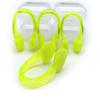 Set of 4 Waterproof Swimming Nose Clips for Adults Kids Age 8+ Nose Plugs for Diving Swimming and Other Water Sports (Yellow) view 2