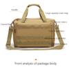 ELQ Tactical Training Bag Molle System Hunting Accessory 600D Waterproof Gun Shooting Range Pouch for Hunting Shooting Range Camping/Army Green view 3