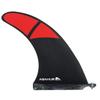 Abahub 10'' SUP Single Center Fin with 1 Cross Screw, Carbon Fiber 10 inch SUP Replacement Fins for Surfing, Surfboard, Stand-up Paddle Board, Longboard, Carbon Fiber view 1