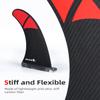 Abahub 10'' SUP Single Center Fin with 1 Cross Screw, Carbon Fiber 10 inch SUP Replacement Fins for Surfing, Surfboard, Stand-up Paddle Board, Longboard, Carbon Fiber view 3