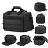 ELQ Tactical Gun Range Bag Pistol Shooting Duffle Bag Handguns Magazine Ammo Gear Accessories Pouch for Hunting Shooting Range Sport/Black view 2